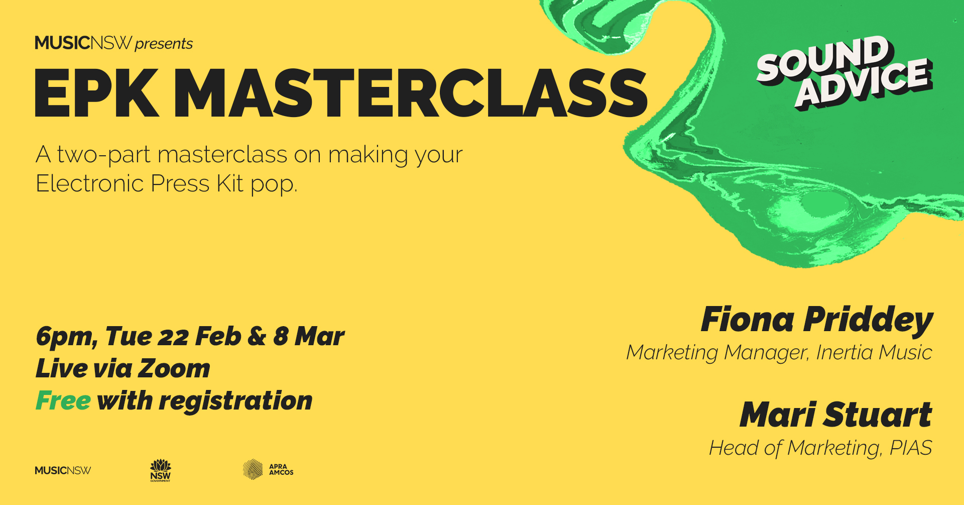 SOUND ADVICE: EPK MASTERCLASS (Eastern Riverina) - MusicNSW