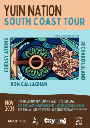 Yuin Nation South Coast Tour poster