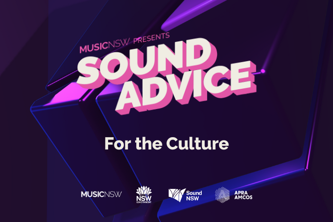 Sound Advice artwork for For The Culture event